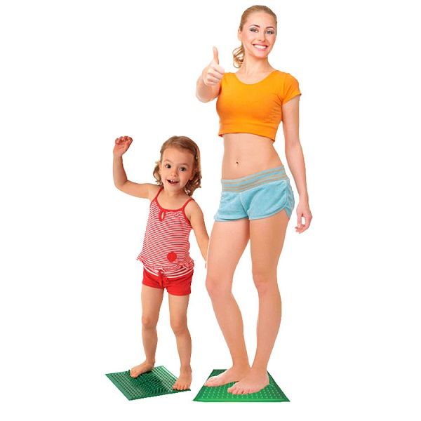 Коврик массажный Тонус Профи 28,5х27 см ГМ001 Эволайн купить в OrtoMir24